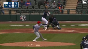Coby Morales flies out to left fielder JT Schwartz. Jace Avina scores.