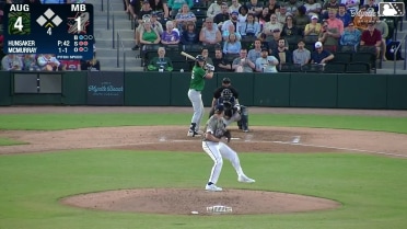 Cooper McMurray homers (4) on a fly ball to right field.