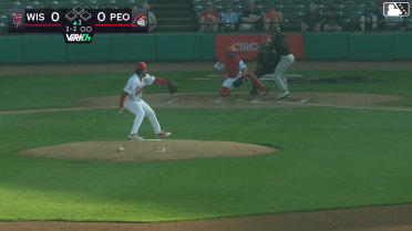 Yannic Walther homers (1) on a fly ball to center field.