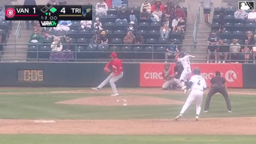 Adrian Placencia homers (7) on a fly ball to left field. Capri Ortiz scores.