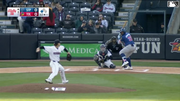 Gabriel Gonzalez grounds out, shortstop Gage Workman to first baseman Jace Jung. Kaelen Culpepper scores.