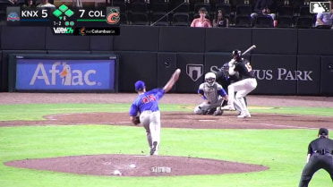 Jordan Groshans singles on a line drive to right fielder Andy Garriola. Patrick Clohisy scores. Lizandro Espinoza scores. Luke Waddell to 2nd.