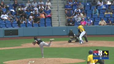 Jose D. Hernandez homers (4) on a fly ball to center field. Mairoshendrick Martinus scores. Conner O'Neal scores.