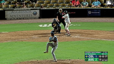 Darwin Rodriguez Ball to Alex Lodise