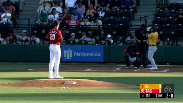 Keston Hiura's solo homer