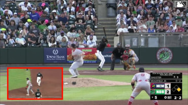 Jared Shuster Swinging Strike to Enrique Bradfield Jr.