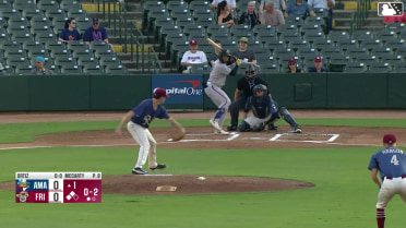 Angel Ortiz out on a sacrifice fly to center fielder Dylan Dreiling. Trent Youngblood scores. Cristofer Torin to 3rd.