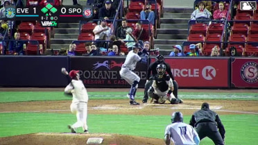 Anthony Donofrio triples (1) on a sharp line drive to center fielder Roldy Brito. Luis Suisbel scores. Cesar Quintas scores. Carter Dorighi scores.