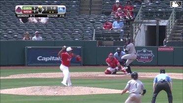 Aaron Schunk homers (4) on a fly ball to left center field. Jim Jarvis scores.