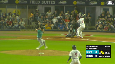 Brock Wilken singles on a ground ball to center fielder Dru Baker. Tyler Black scores. Luis Lara to 3rd.