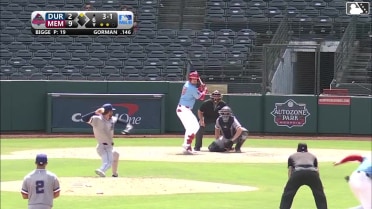 Nolan Gorman homers (5) on a fly ball to center field. Joshua Báez scores.