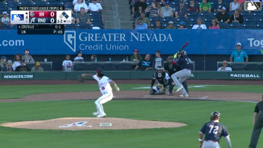 Yu-Min Lin In play, run(s) to Diego Castillo
