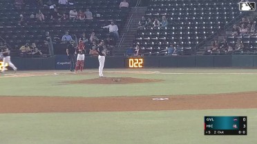 D.J. McCarthy's seventh strikeout of the night