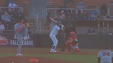 Nathan Flewelling's three-hit game