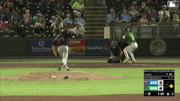 Brandon Butterworth homers (3) on a fly ball to left center field. Ryan Noda scores.