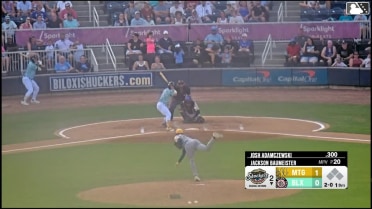 Josh Adamczewski's solo home run