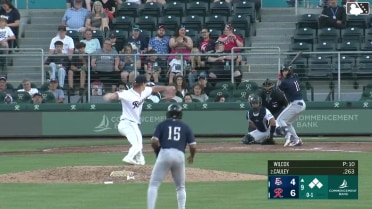 Cole Wilcox In play, run(s) to Cameron Cauley