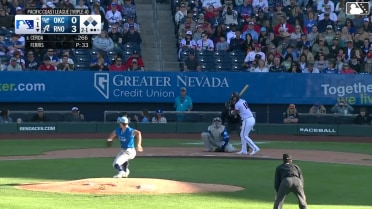 Jackson Ferris In play, run(s) to Christian Cerda