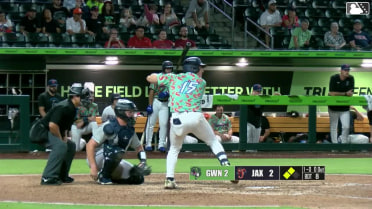 Hunter Stratton In play, run(s) to Jacob Berry