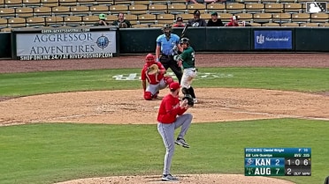 Luis Guanipa homers (4) on a fly ball to left field. Tate Southisene scores.