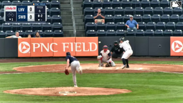 Anthony Volpe homers (9) on a fly ball to left field.