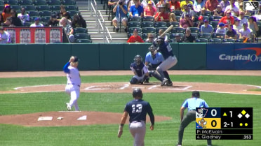 DJ Gladney homers (17) on a fly ball to right center field. Coby Morales scores.