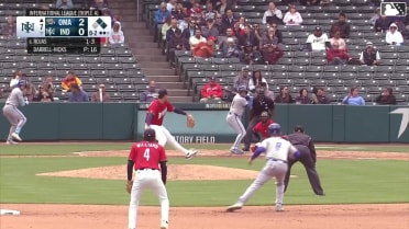 Josh Rojas homers (2) on a fly ball to right center field. Drew Waters scores. Abraham Toro scores.