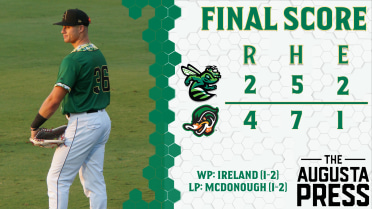  Compton Homers, GreenJackets Fall in Close Thursday Clash