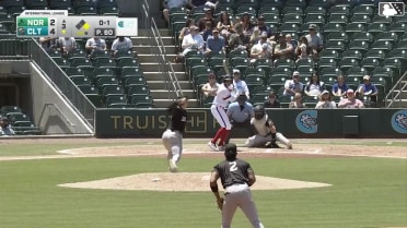 Cameron Weston In play, run(s) to Dustin Harris