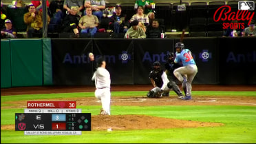 Ricardo Cova homers (2) on a fly ball to left center field. Dustin Crenshaw scores.