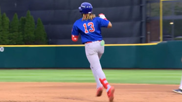 Kevin Alcántara's two-homer game