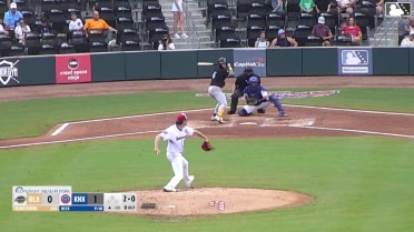 Josh Adamczewski's solo home run