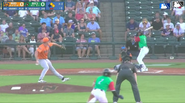 Daniel Vazquez singles on a ground ball to right fielder Clark Elliott. Jack Pineda scores. Sam Kulasingam to 3rd.