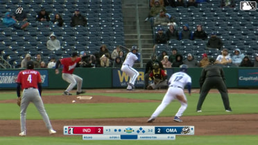 Josh Rojas walks. John Rave scores. Nick Loftin to 3rd. Kameron Misner to 2nd.