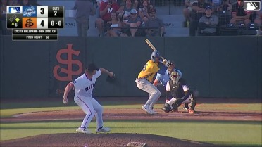 Oswaldo Osorio homers (5) on a fly ball to center field. Javier Herrera scores.
