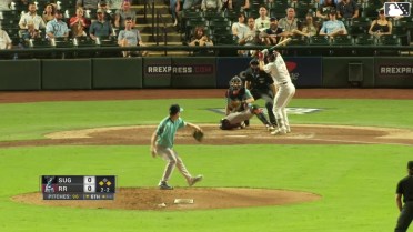 Julian Brock grounds into a double play, second baseman Raynel Delgado to shortstop Braden Shewmake to first baseman CJ Alexander. Diego Castillo out at 2nd. Julian Brock out at 1st.
