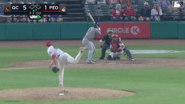 Blake Mitchell homers (19) on a fly ball to right center field.