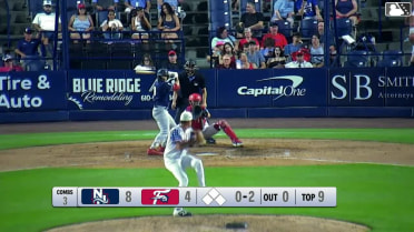 Eddie Micheletti Jr. homers (11) on a fly ball to right center field.