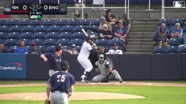 Vincent Perozo homers (6) on a fly ball to right center field.