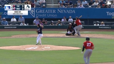 Will Wilson doubles (1) on a line drive to right fielder A.J. Vukovich. Jakson Reetz scores. Colin Davis to 3rd.