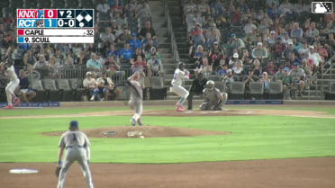 Anthony Scull grounds out, shortstop Karson Simas to first baseman Josiah Hartshorn. Tucker Flint scores. Jake Thompson to 2nd.