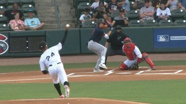 Anthony Eyanson fans five batters