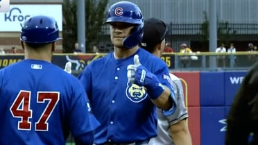 Rehabbing Matt Shaw's two hits