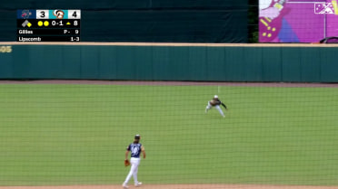 Donta' Williams soars and makes a diving catch 