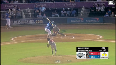Andrew Fischer homers (1) on a fly ball to left field. Dylan O'Rae scores. Jesús Made scores.