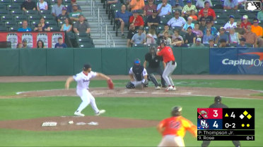 Caden Rose doubles (9) on a line drive to left fielder Hedbert Perez. Nate Baez scores. Ahbram Liendo to 3rd.
