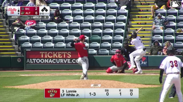 Lonnie White Jr. grounds into a double play, shortstop Maui Ahuna to second baseman Diego Velasquez to first baseman Sabin Ceballos. Duce Gourson scores. Will Taylor to 3rd. Derek Berg out at 2nd. Lonnie White Jr. out at 1st.