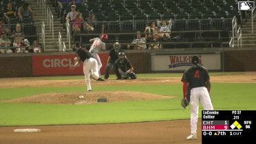 Yerlin Confidan singles on a line drive to left fielder Boston Smith. Alfredo Duno scores. Ruben Ibarra to 3rd. Cam Collier to 2nd.