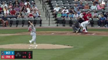 Jay Allen II homers (5) on a fly ball to left field.