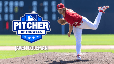 Javen Coleman Named NWL Pitcher Of The Week
